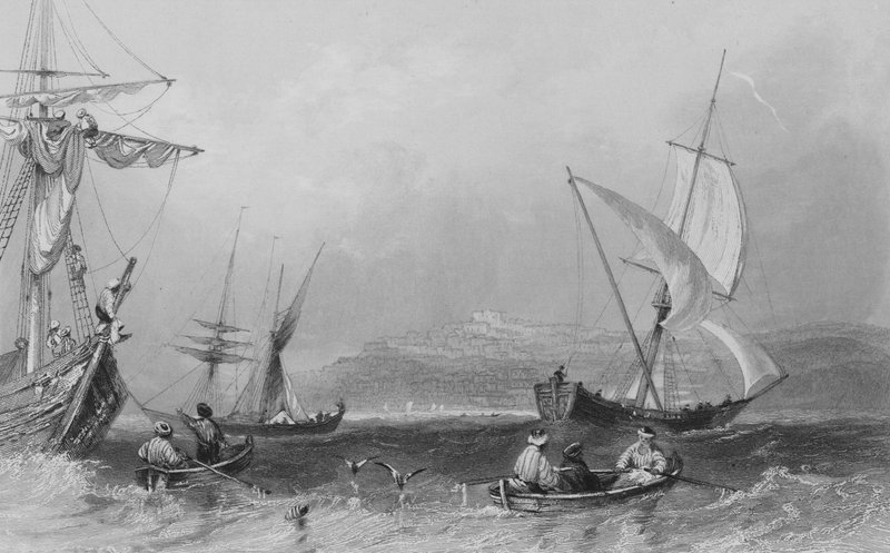 Joppa (gravering) af William Henry Bartlett
