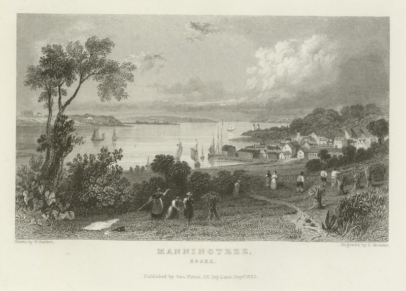 Manningtree, Essex af William Henry Bartlett