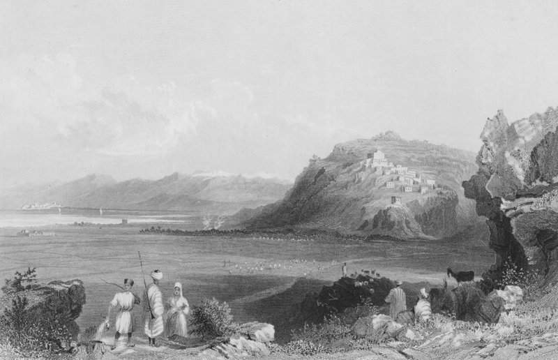 Zarephath eller Zarapha, den gamle Sarepta, en by i Sidon af William Henry Bartlett