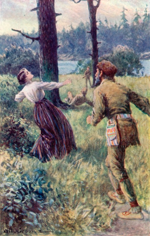 Et gennemtrængende skrig ringede gennem engen af William Henry Charles Groome