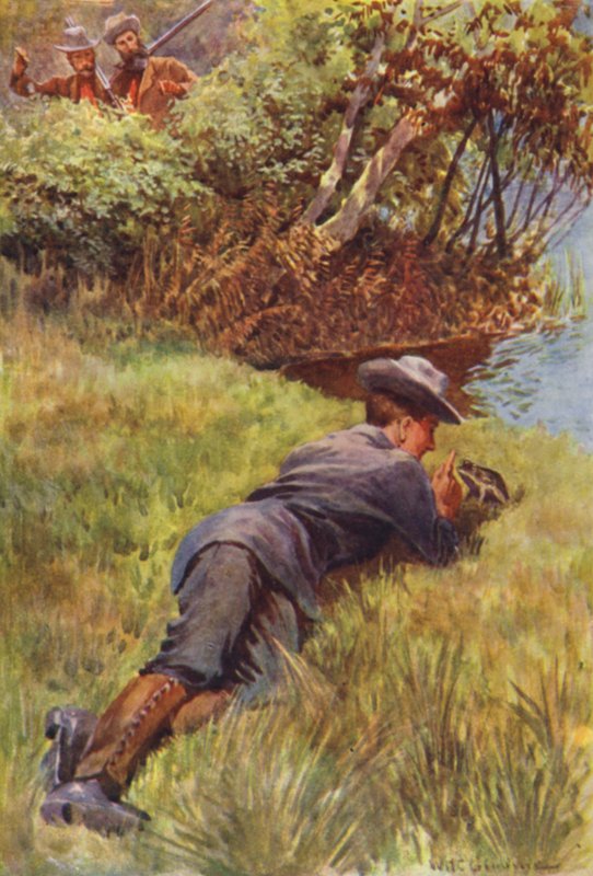 Illustration for The Gorilla Hunters by R M Ballantynedani af William Henry Charles Groome