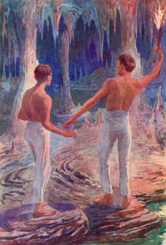 Vi blev slået stumme med de vidunderlige genstande, der blev åbenbaret for vores blik af William Henry Charles Groome