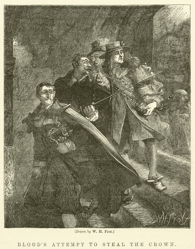 Bloods forsøger at stjæle kronen af William Henry Fisk