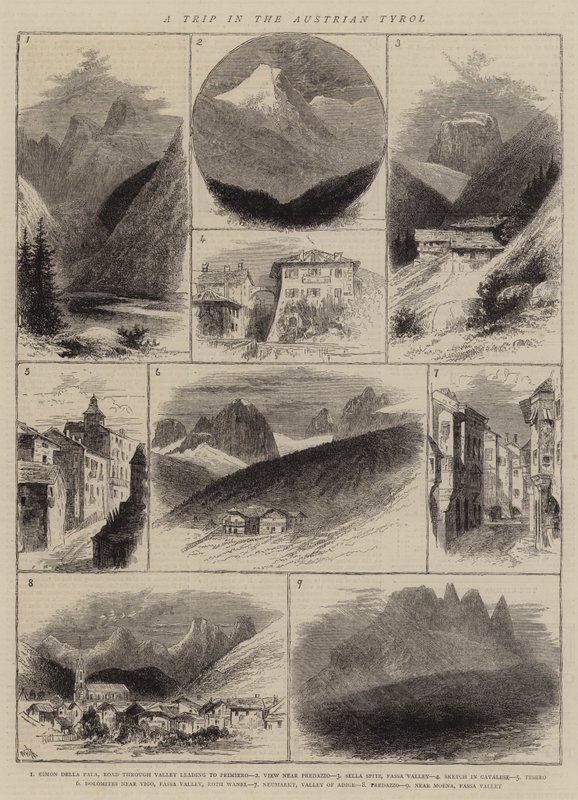 En tur i det østrigske Tyrol af William Henry James Boot