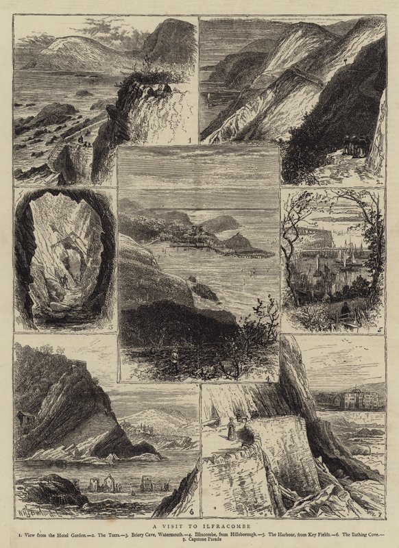 Et besøg i Ilfracombe af William Henry James Boot