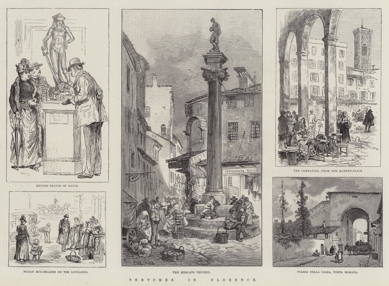 Skitser i Firenze af William Henry Pike