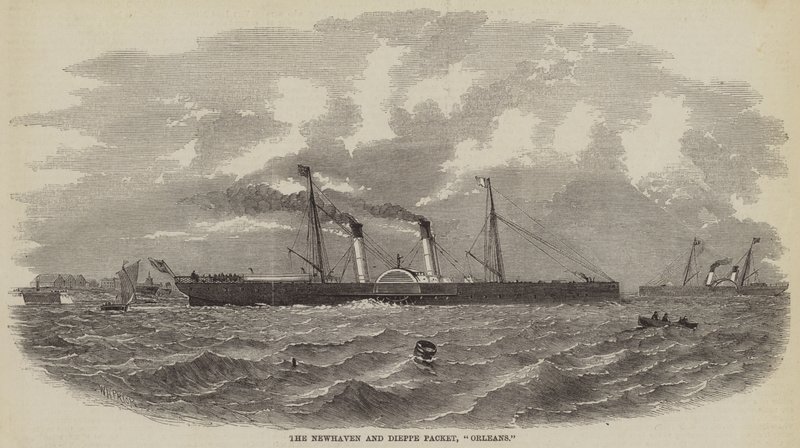 The Newhaven and Dieppe Packet, Orleans af William Henry Prior