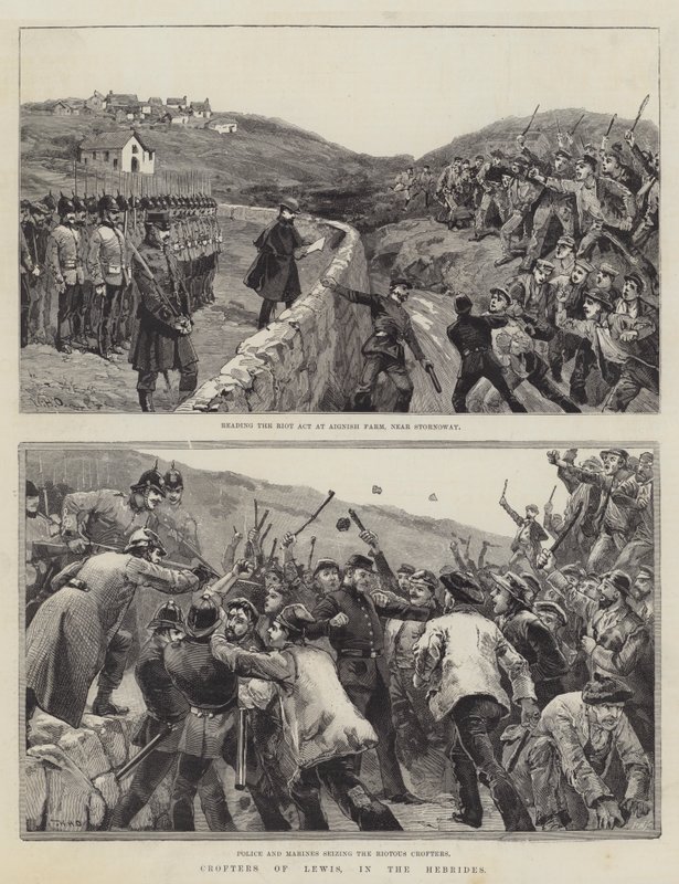 Crofters of Lewis, på Hebriderne af William Heysham Overend