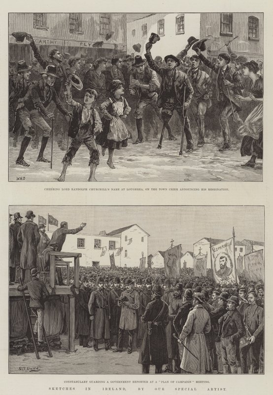 Skitser i Irland af William Heysham Overend