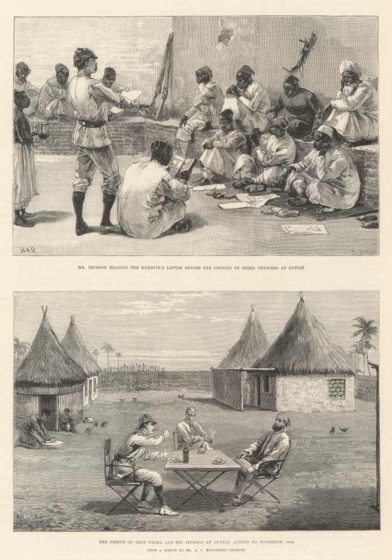 Stanleys Emin Pasha nødhjælpsekspedition af William Heysham Overend