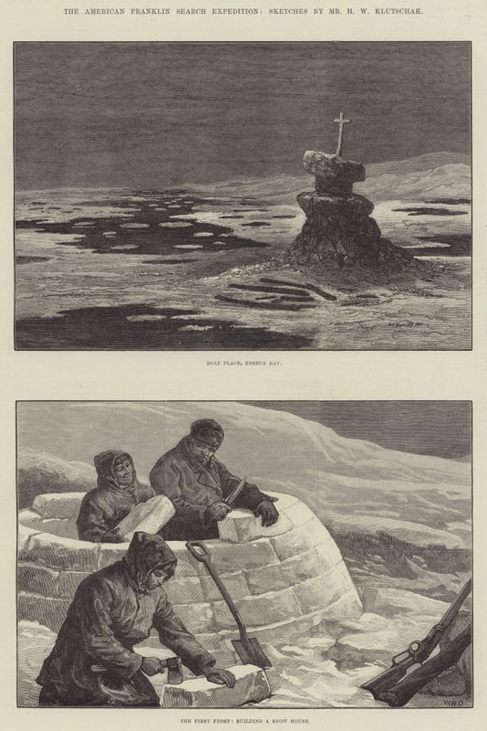 Den amerikanske Franklin-efterforskningsekspedition af William Heysham Overend