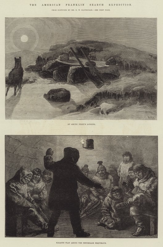 Den amerikanske Franklin-søgeekspedition af William Heysham Overend