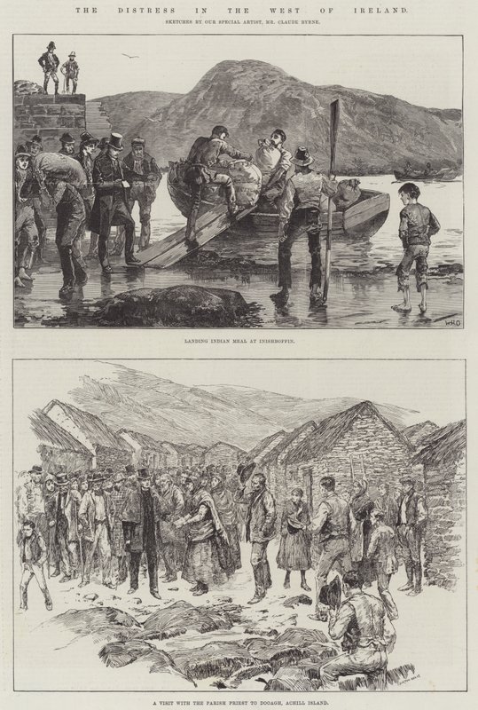 Nøden i det vestlige Irland af William Heysham Overend