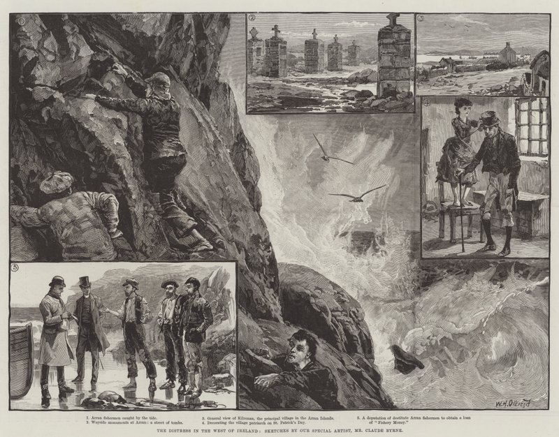 Nøden i det vestlige Irland af William Heysham Overend