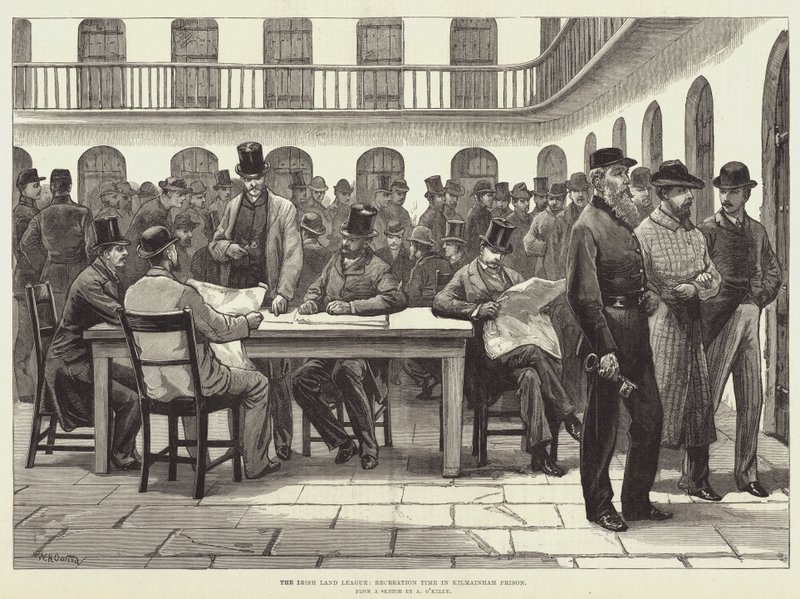 The Irish Land League, Fritid i Kilmainham Prison af William Heysham Overend