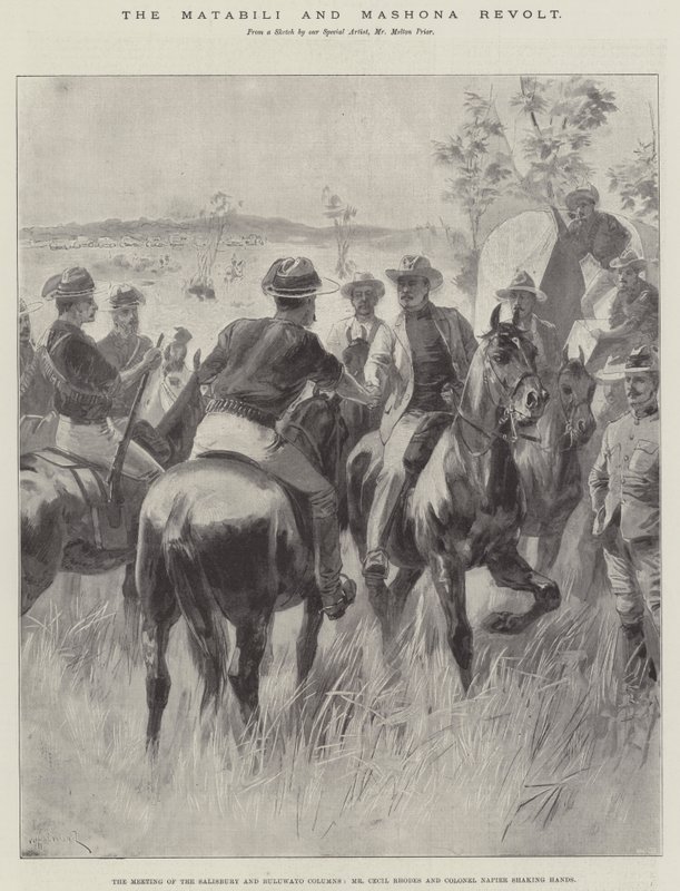Matabili og Mashona-oprøret af William Heysham Overend