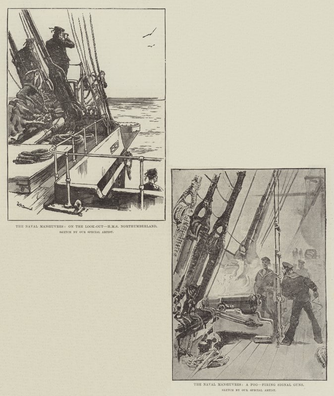 Søens manøvrer af William Heysham Overend