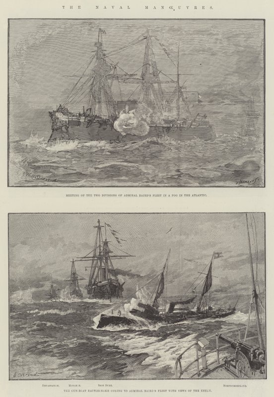 Søens manøvrer af William Heysham Overend