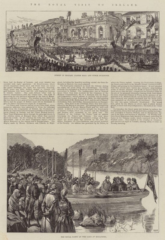 Det kongelige besøg i Irland af William Heysham Overend