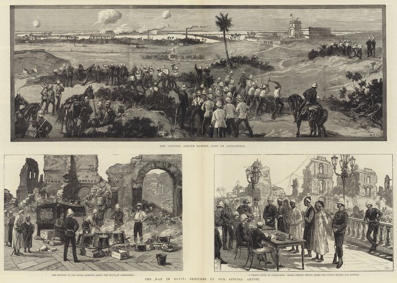 Krigen i Egypten af William Heysham Overend