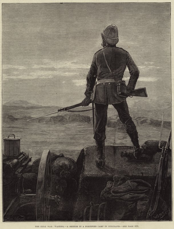 Zulu-krigen, venter af William Heysham Overend