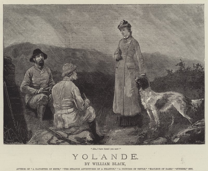 Yolande, af William Black af William Heysham Overend