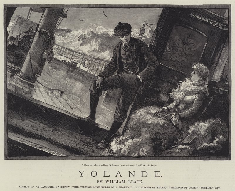Yolande, af William Black af William Heysham Overend