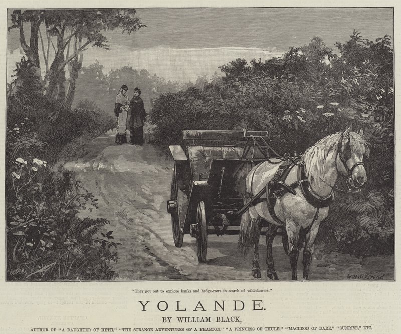 Yolande, af William Black af William Heysham Overend