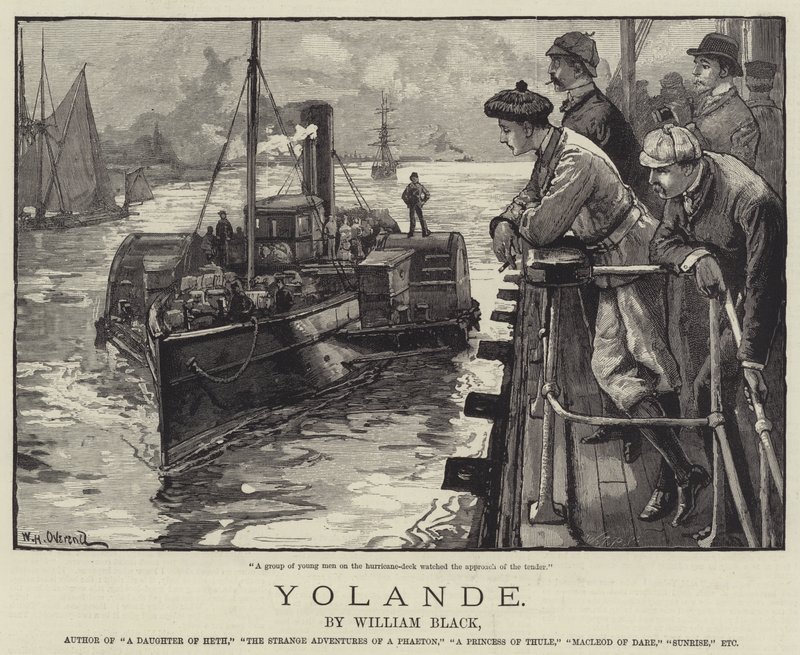 Yolande, af William Black af William Heysham Overend