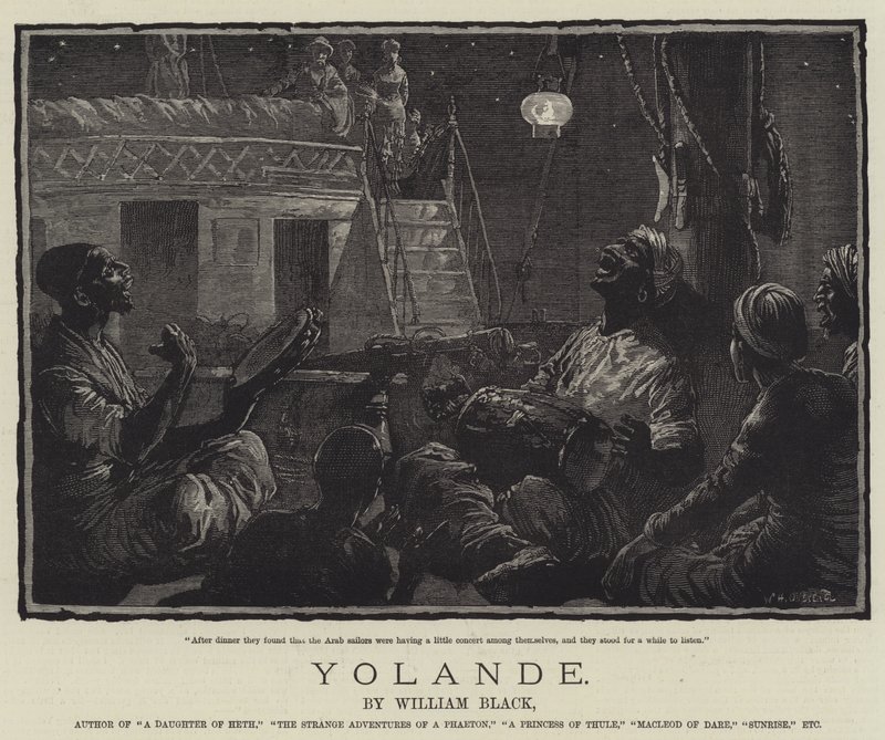 Yolande, af William Black af William Heysham Overend