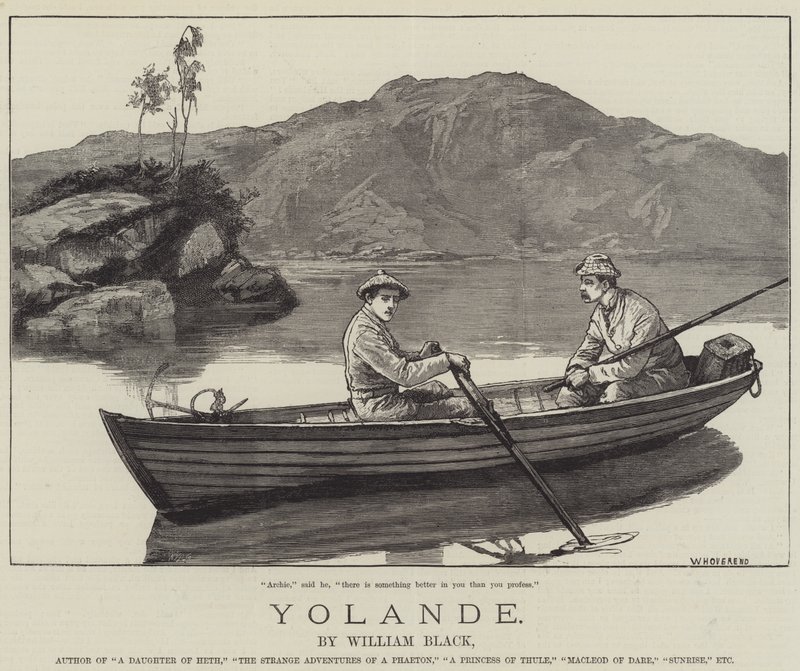 Yolande, af William Black af William Heysham Overend