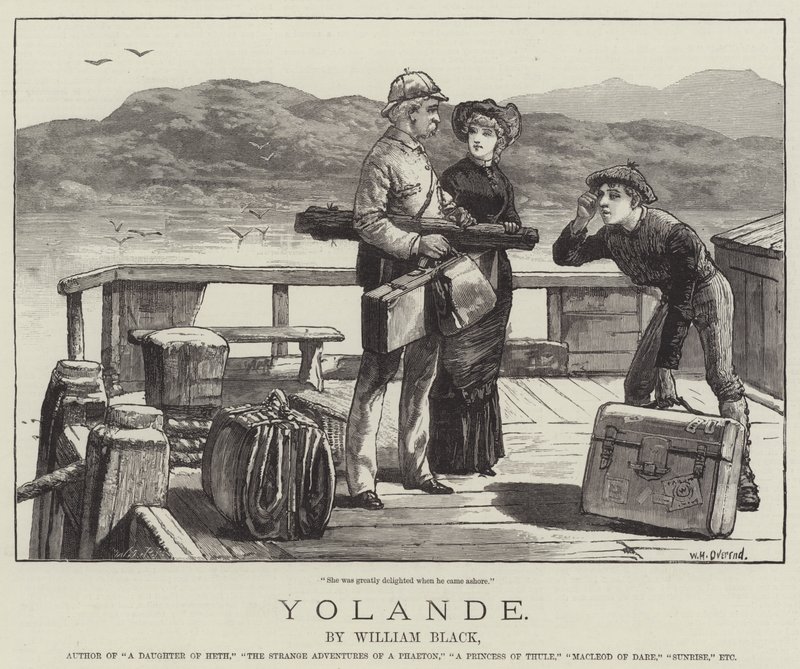 Yolande, af William Black af William Heysham Overend