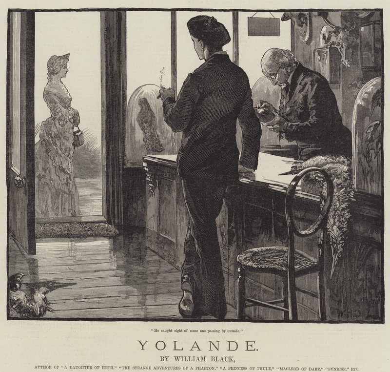 Yolande, af William Black af William Heysham Overend