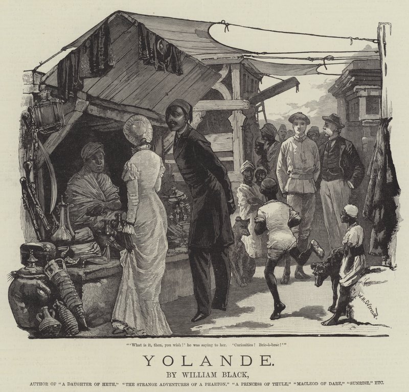 Yolande, af William Black af William Heysham Overend