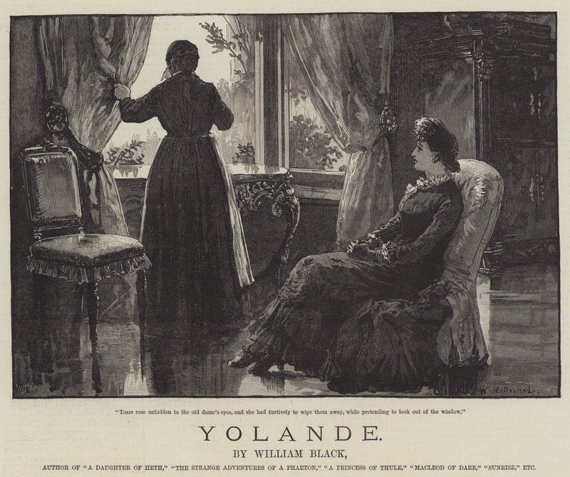 Yolande, af William Black af William Heysham Overend
