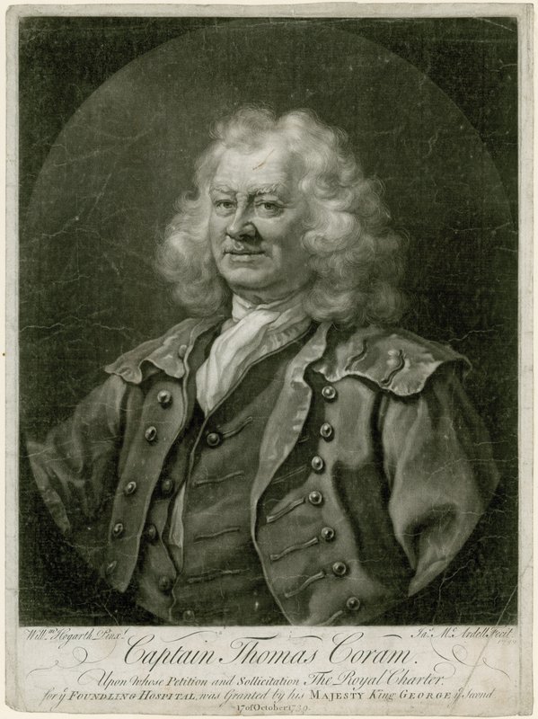 Kaptajn Thomas Coram af William Hogarth