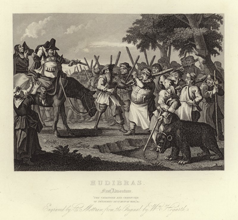 Hudibras af Samuel Butler af William Hogarth