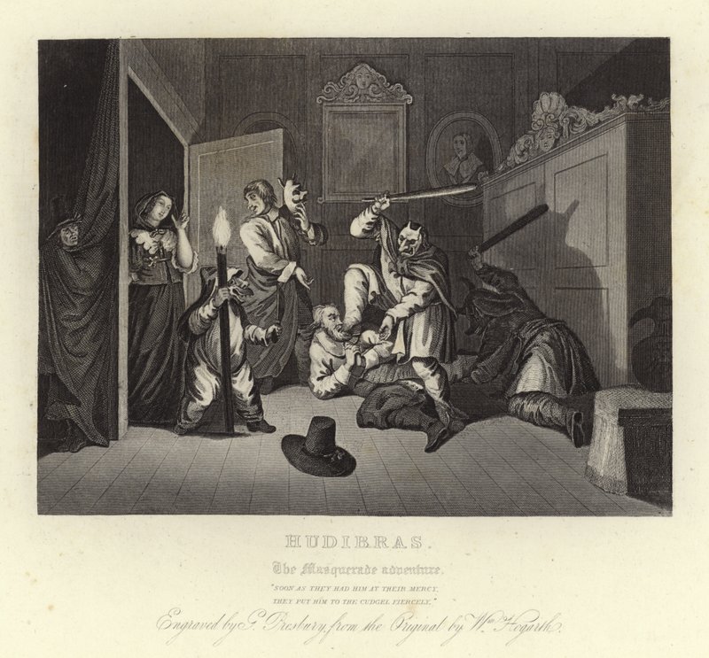 Hudibras af Samuel Butler af William Hogarth