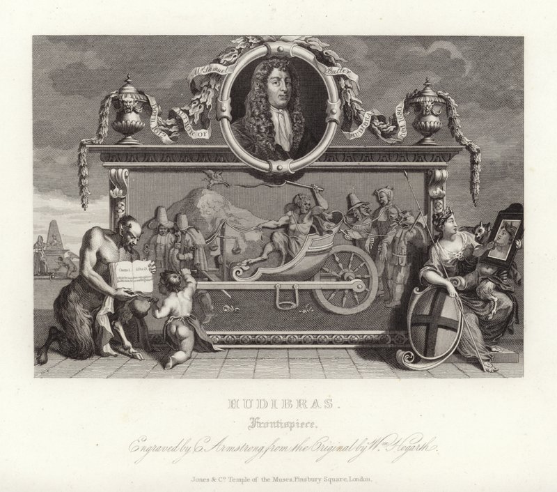 Hudibras af Samuel Butler af William Hogarth