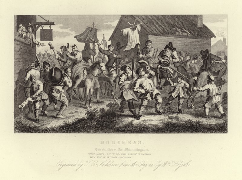 Hudibras af Samuel Butler af William Hogarth