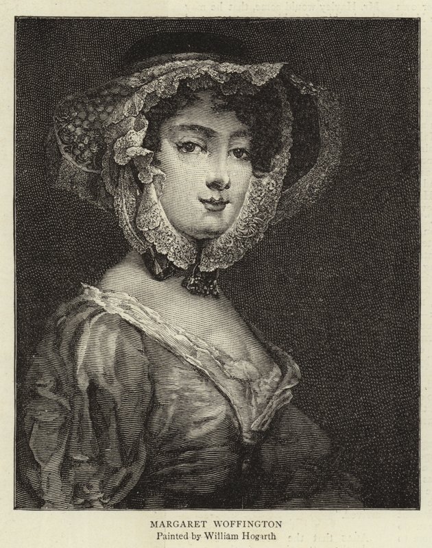 Margaret Woffington af William Hogarth