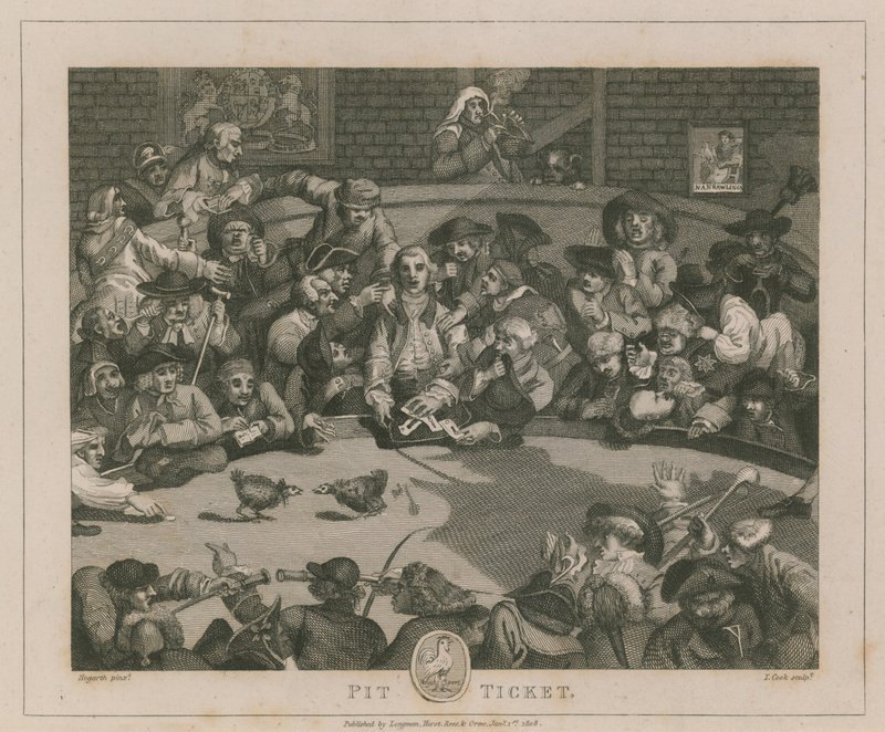 Pit billet af William Hogarth