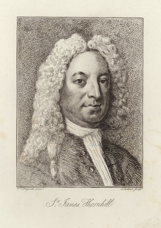 Sir James Thornhill af William Hogarth