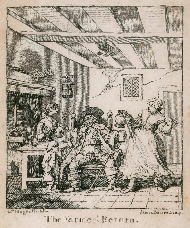 Bondens tilbagevenden af William Hogarth