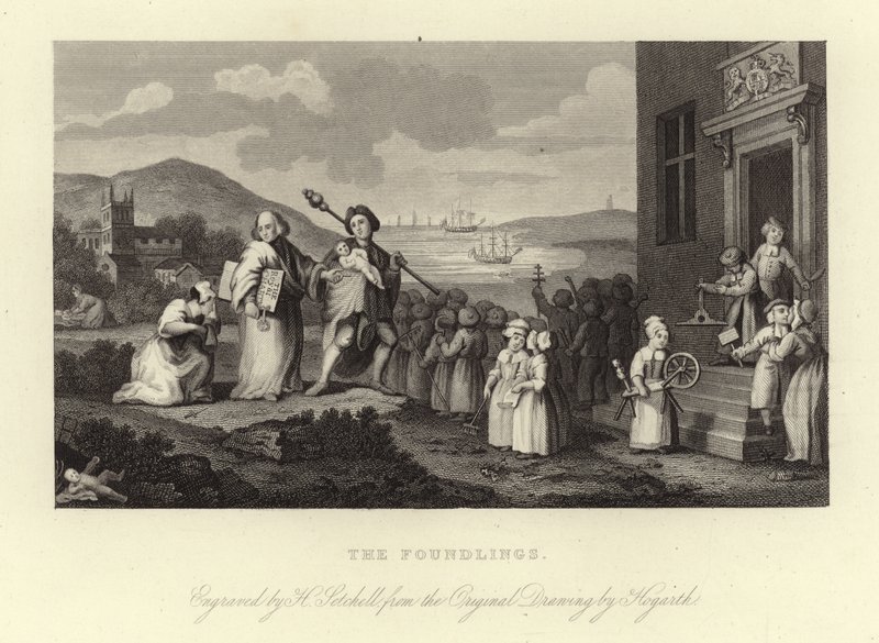The Foundlings af William Hogarth