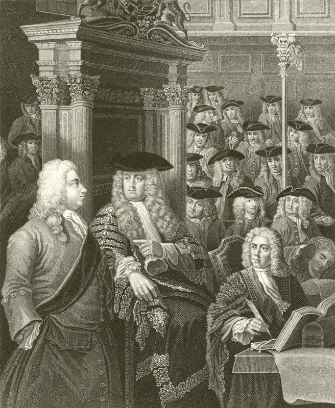 Folketinget af William Hogarth