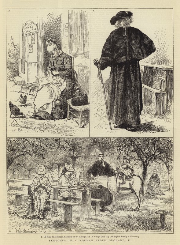 Skitser i en normannisk ciderplantage, II af William John Hennessy