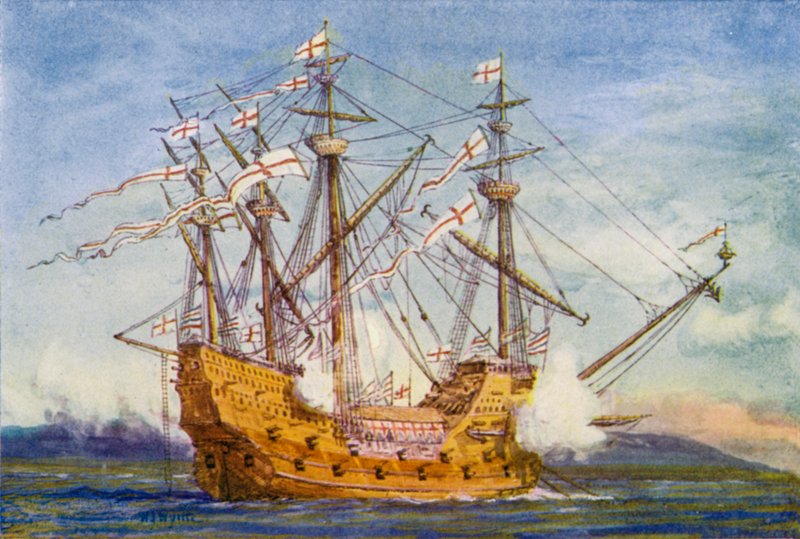 "Guds nåde" af William Lionel (after) Wyllie