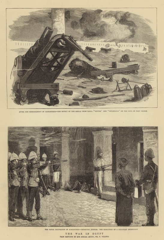 Krigen i Egypten af William Lionel Wyllie