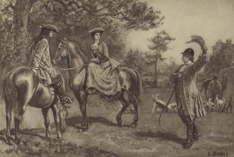 Første møde mellem Frank og Die Vernon af William Lockhart Bogle